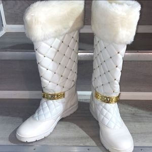 Michael Kors Fur Boots SZ 9